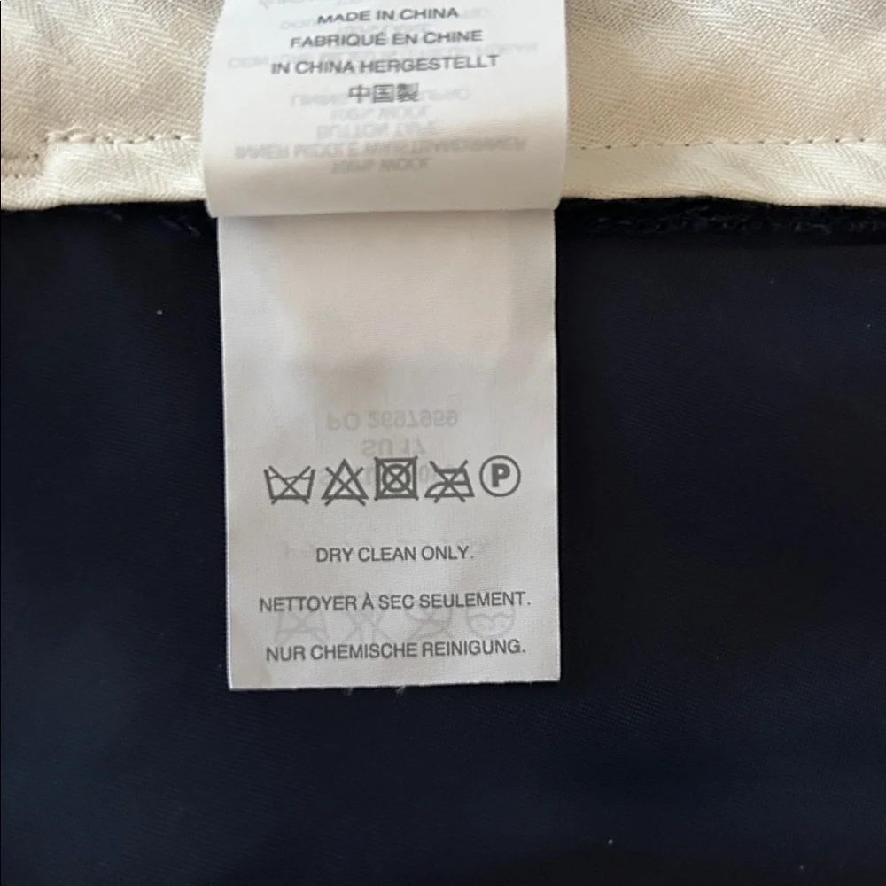 J. Crew Navy Ludlow Traveler Pants, Mens size W33 L32